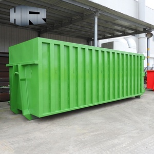 Contenedor elevador <span class=keywords><strong>de</strong></span> 25m3 con gancho, contenedor <span class=keywords><strong>de</strong></span> reciclaje <span class=keywords><strong>de</strong></span> clasificación <span class=keywords><strong>de</strong></span> <span class=keywords><strong>basura</strong></span> para residuos <span class=keywords><strong>de</strong></span> metal <span class=keywords><strong>de</strong></span> construcción, nuevo - Product Image 2