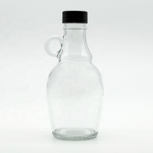 Bán Buôn Lớn Rõ Ràng Hổ Phách Một Gallon Chai Rượu Thủy Tinh Có Tay Cầm Cho Bia Rượu Vang Dầu Ô Liu - Product Image 5