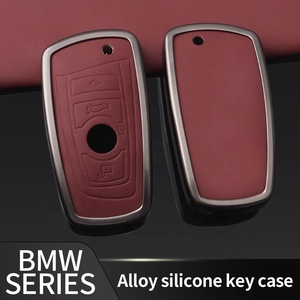 Usine en gros nouveau produit clé coque étui en cuir clé de voiture couverture métal clé protecteur pour <span class=keywords><strong>BMW</strong></span> série 2 accessoires clés - Product Image 3