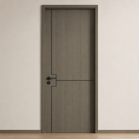 Pintu Interior Kayu ODIN Inti Kayu Solid Kaca Ganda Tahan Air Kedap Suara