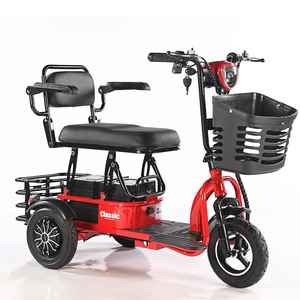 Triciclo Eléctrico Clásico con Capacidad de 200-300 kg para Personas Mayores, Adultos y Uso Familiar - Product Image 1