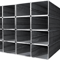 Tuyau en acier de précision à section carrée Q235B Q355B ASTM, soudé par ERW, de taille spéciale sur mesure, tuyau structurel rectangulaire