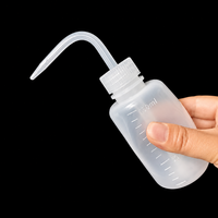 Bouteille de lavage en plastique LDPE à presser, pour rinçage chimique et eau, pour laboratoire