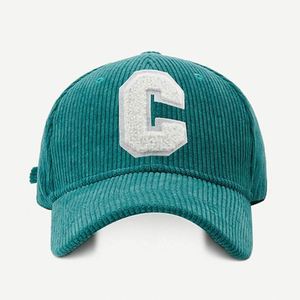 Wholesale Towel Embroidery <b>Baseball</b> <b>Cap</b> Corduroy Adjustable <b>Plain</b> Custom Dad Unisex Winter Hats Women - Product Image 1