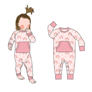 Özel Tasarım Little Glow Çocuk 2026 Yeni Bebek Cepli Tulum Unisex Bambu Kumaş Ter Emici Nefes Alabilen Kolay Temizlenen Bakım Gerektirmeyen - Product Image 3