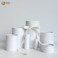 Boîte Cadeau Cylindrique Personnalisée en Carton Coloré avec Logo pour Bougies, Parfums, Huiles Essentielles, Sachets de Thé
