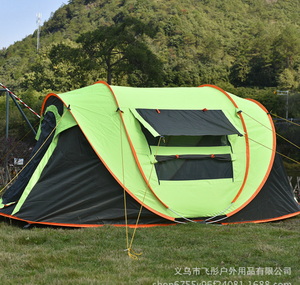 Wholesale Factory Good Quality Outdoor Large Size 4 Man Automatic Instant Tent Waterproof Camping Tents <strong>Pop</strong> up Tents - Product Image 6