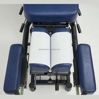 Table de décompression vertébrale électrique et manuelle pour étirement chiropratique, traction lombaire et rééducation
