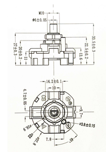 Yuanfeng nhà máy bán buôn 5 vị trí của nhãn hiệu <span class=keywords><strong>Selector</strong></span> chuyển đổi quay cho fan/lò/nóng - Product Image 4