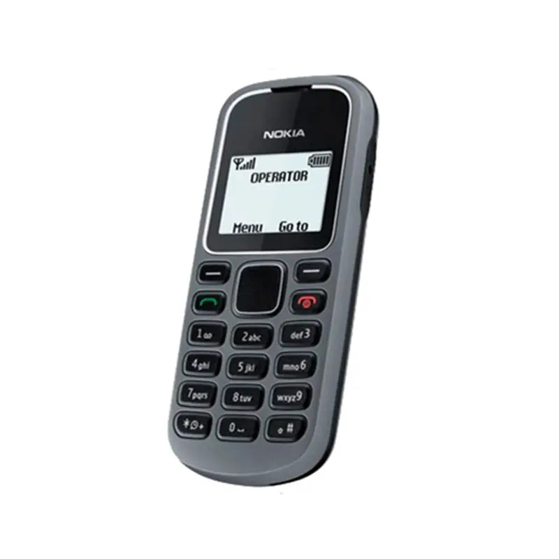 Nouveau téléphone transfrontalier 1280 GSM 2G téléphone pour personnes âgées bouton droit sauvegarde téléphone non intelligent pour personnes âgées