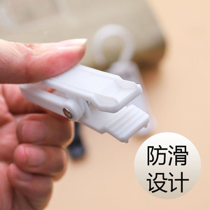 Clips multifonctionnels en plastique pour vêtements et chaussures, avec rotation à 360 degrés, options de couleurs blanc et noir - Product Image 5