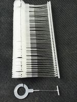 Offres Spéciales bonne qualité en plastique vêtement étiquette anneau étiquette broche attache pour étiquette Standard pistolet