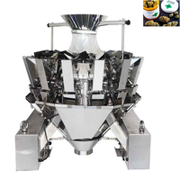 Pilules dosant la machine de remplissage haute précision 10 têtes mini peseur multihead granules de thé balance de remplissage