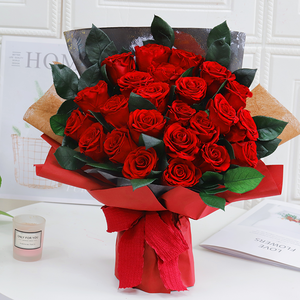 Bouquet da sposa di alta qualità san valentino festa della mamma conservato Bouquet di Rose eterno Bouquet di fiori per regali o decorazioni per la casa - Product Image 1