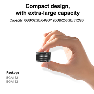 ชิปหน่วยความจำ SD <span class=keywords><strong>NAND</strong></span> BGA เกรดอุตสาหกรรม Nandstor OEM ความทนทานสูง ชิปจัดเก็บข้อมูล BGA สำหรับอุปกรณ์อิเล็กทรอนิกส์ยานยนต์ ชิปฝังตัว - Product Image 3