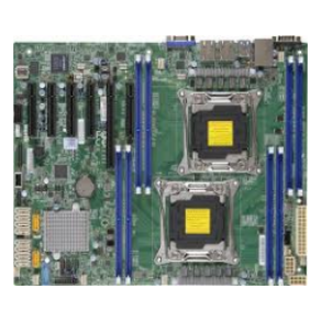 Placa base para servidor de Supermicro LGA 2011 DDR4 C612, de 2, 2, 1, 2, 2 - Product Image 4