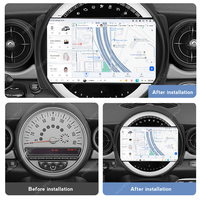 Mekede DUDU6 DUDU7 12 + 512GB Autoradio Android pour BMW Mini 2007-2015 multimédia pour voiture 2K HD QLED écran