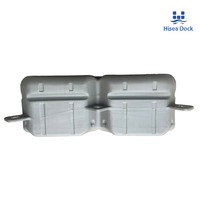 Pontones Modulares de HDPE de Doble Barril Mejorados, Resistentes a la Corrosión, Estables, para Moto Acuática, con Capacidad de Carga de 350 kg/m