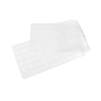 Cubierta de Teclado de TPU, Película Antipolvo para Apple iMac 2021 de 24 Pulgadas con Chip M1, Teclado Magic Keyboard, Teclado Numérico y Touch ID, Modelo A2520