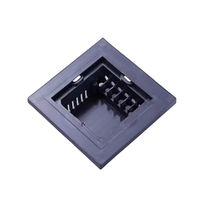 Coque d'interrupteur intelligent Boîtier universel UK/EU/CN Utilisation générale marche-arrêt écran tactile clé montage mural boîte en plastique 86*86*7mm CN119A