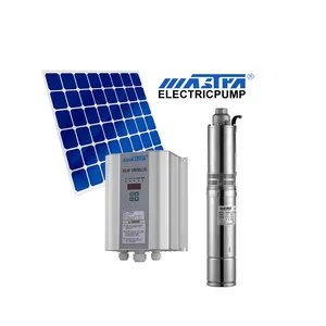 MASTRA 4 Inch 400W Stainless Steel DC Solar Submersible Borehole Pumps System Set Price Agriculture Irrigation Solar Water Pump