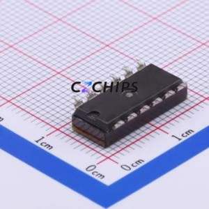 219-6LPST DIP Switch SMD-12P,6.7x16.7mm Switch Flat Toggle, Groove Type Single Pole Single Throw 6 2.54mm - Product Image 2