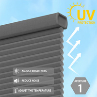 Persianas Celulares Inteligentes Motorizadas Eléctricas con 95% de Oscurecimiento, Protección UV, para Hotel, Oficina, Hogar, Uso Diurno y Nocturno