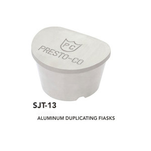 Flacon de duplication dentaire en aluminium Presto-Co de haute qualité pour laboratoire dentaire, alimentation manuelle - Product Image 3