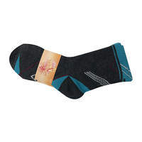 OEM Service Four Seasons Cotton Polyester Knitted Crew Socks pour les femmes Excellent design en jaune pour l'hiver Vente en gros