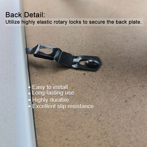 Đơn Giản Đen Trắng Vàng PS Nhựa Khung Hình Bán Buôn 11X14 Hiện Đại Tường Sơn Khung Giấy Chứng Nhận Cho Trang Trí Nội Thất - Product Image 5