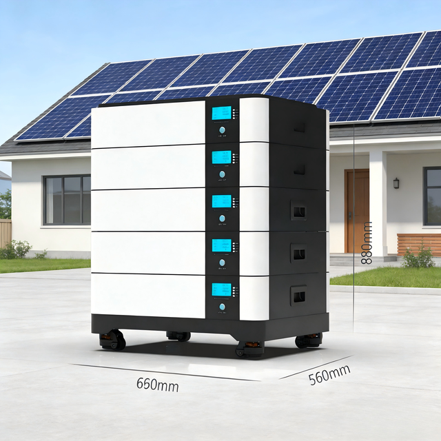 Plug-and-Play All-in-One Hybrid 5kWh Generator Solar Energy Storage System Balcony System for Home Use