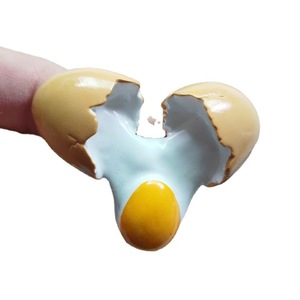 Yijia Simulation 3D Stéréoscopique Nourriture Jouer Petit Déjeuner Délices, Pain En Forme <span class=keywords><strong>De</strong></span> Sac, Tomate, Oeuf, Toast, Café, Résine Refrigerato - Product Image 5