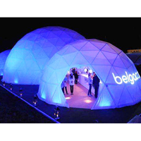 Dôme de planétarium gonflable 360° pour exposition en plein air, tente de projection mobile
