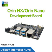 PLink Y-C18 Edge AI Computing Board Jetson Orin NX/Orin Nano Developer Board Kit dengan 4x USB 3.2 dan Tiga Slot Ekspansi M.2