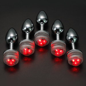 <span class=keywords><strong>Plug</strong></span> Anale LED con Telecomando, Massaggiatore Prostatico, <span class=keywords><strong>Plug</strong></span> Anale Luminoso al Buio per Coppie - Product Image 4