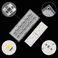 Carte PCB en aluminium personnalisée à 12 LED avec lentille optique pour éclairage public et éclairage de tunnel – Vente en gros directe usine