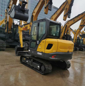 รถขุดตีนตะขาบขนาดเล็ก XE60G ประหยัดน้ำมัน 6 ตัน ถังขนาด 0.23 ลูกบาศก์เมตร กำลัง 39.8 กิโลวัตต์ เหมาะสำหรับงานก่อสร้างในฟาร์ม - Product Image 3
