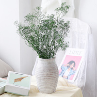 Buket Gypsophila Baby's Breath yang Diawetkan 17 Inci Bunga Alami Putih Gading Dekorasi Pernikahan Hari Valentine DIY Dekorasi Rumah Pesta INS