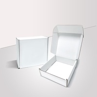 Boîte d'expédition personnalisée avec logo, en carton ondulé, matériaux recyclés, doublure en mousse, fermeture magnétique, pour vêtements et cadeaux
