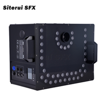SITERUI SFX Nouveau Modèle 3000W LED Double Pompe à Huile et Chauffage Machine à Fumée Puissantes Geysers avec Contrôle Filaire DMX pour Scène Clubs et Bars