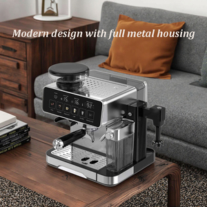 3-in-1 <span class=keywords><strong>Espresso</strong></span>-Kaffeemaschine mit Mahlwerk, Kaltbrühfunktion, Milchtank, Dampf, Leistungsstarker Druckpumpe, Siebträger, Professionelle Espressomaschine - Product Image 5