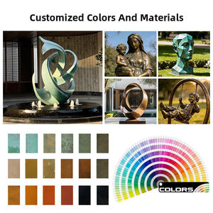 Fontana in Bronzo Personalizzata con Scultura di <span class=keywords><strong>Ninfa</strong></span> e Vaso, Fontana d'Acqua per Progetti Paesaggistici - Product Image 5