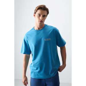 Camiseta Oversize Tommylife para Hombre, de Algodón Estampado, Manga Corta, 100% Algodón Jersey - Product Image 4