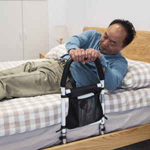 Dispositivo de Asistencia para Cama LQX-110018, 60 cm de Largo, Negro, 52.5 cm de Altura, para Seguridad Junto a la Cama y Apoyo a la Rehabilitación - Product Image 3