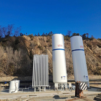 30m3 2.16Mpa Réservoir de stockage de liquide vertical LCO2 Fabricant de réservoir de liquide cryogénique pour la vente d'usine