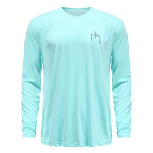 <span class=keywords><strong>Best</strong></span> Verkopende Custom <span class=keywords><strong>Design</strong></span> <span class=keywords><strong>Logo</strong></span> Heren Unisex Lange Mouw T-Shirts Sublimatie Transfer Print Effen Ademend Snel Droog Upf 50 + - Product Image 5