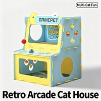 Nouvelle Maison pour Chat Écologique en PP, Tanière Interactive pour Jouer et Dormir avec Catnip, Lit Respirant pour Animaux de Compagnie, Jouet en Carton Ondulé, Vente en Gros, Fournisseur en Vrac