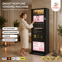 Mesin Penjual Parfum Vertikal Pintar JOYVEND, Semprotan Aroma Otomatis, Pembayaran Tanpa Tunai, Garansi 1 Tahun untuk Bisnis Ritel