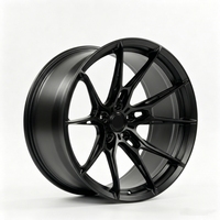 Jantes forgées monobloc légères, déport personnalisé, 18 19 20 21 pouces, 5*120, jantes forgées à déport profond CF03 pour Tesla Model 3 Model Y