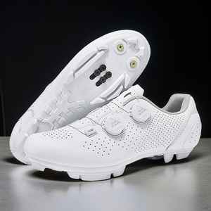 <span class=keywords><strong>Chaussures</strong></span> de cyclisme légères pour le commerce transfrontalier, pour hommes et femmes, vélo de route, <span class=keywords><strong>VTT</strong></span>, semelle rigide, vente en gros - Product Image 4